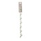 Crystal Lane DIY Glass Garden Pears with Leaf Bead Strand, 14pcs